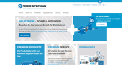 Desktop Screenshot of premium-stephan.com